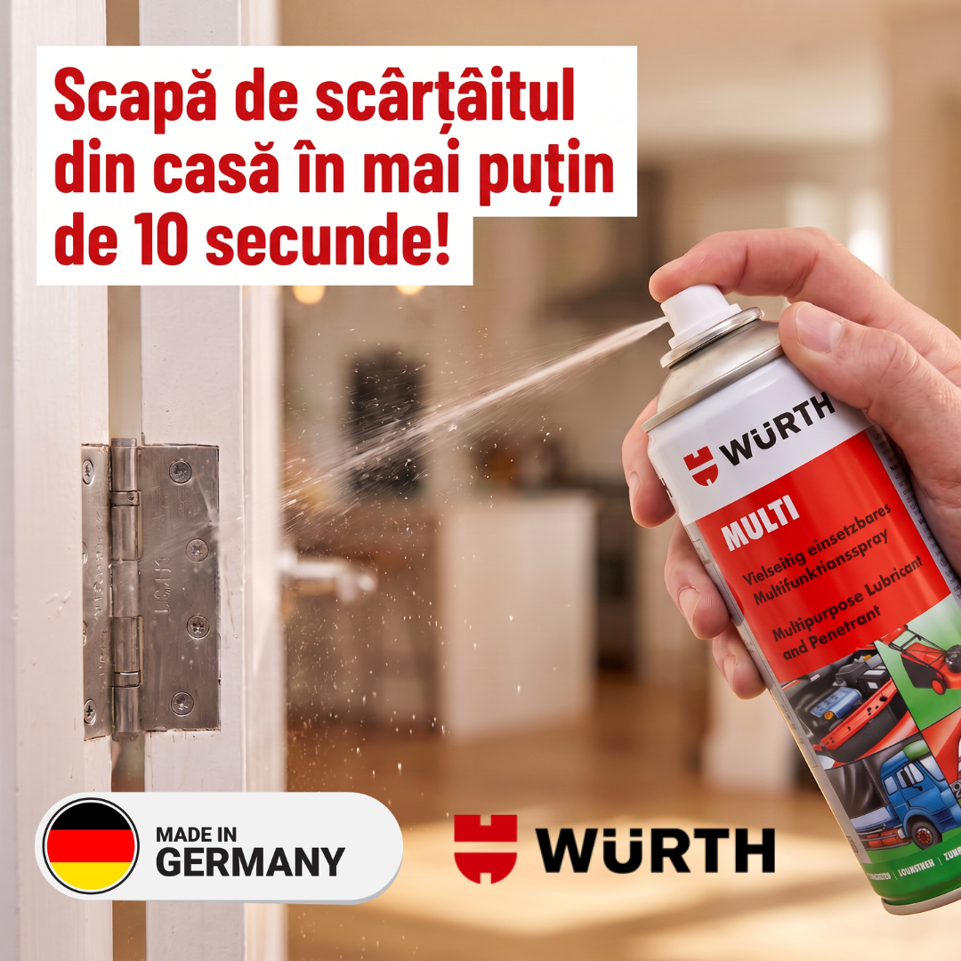 Scârțâitul din casă dispare în 10 secunde!